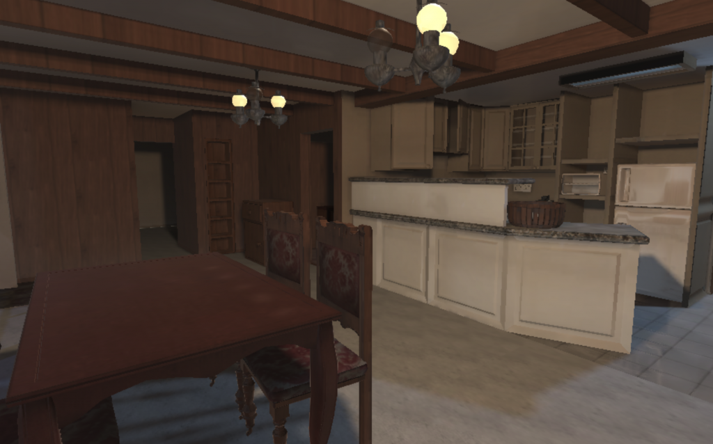 Unity Web GL Inside of House