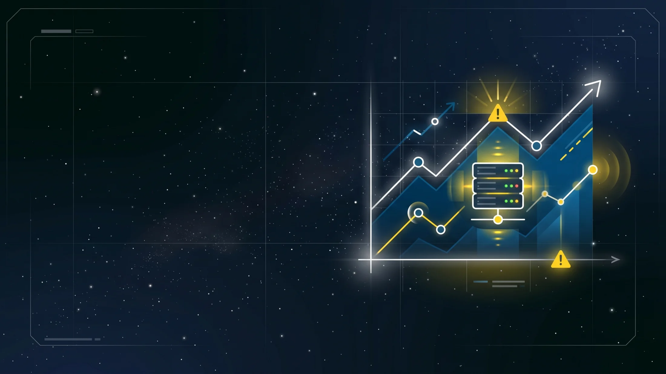 Analytics graph icon