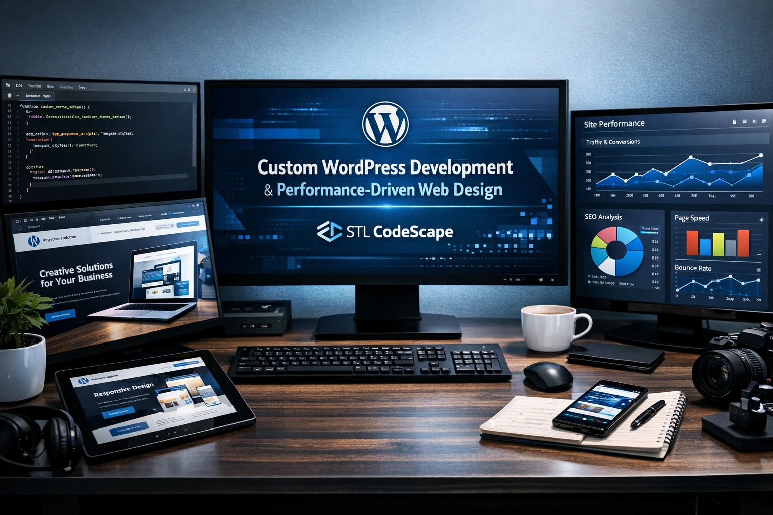 Our Work - Custom WordPress Development & Web Design | STL CodeScape