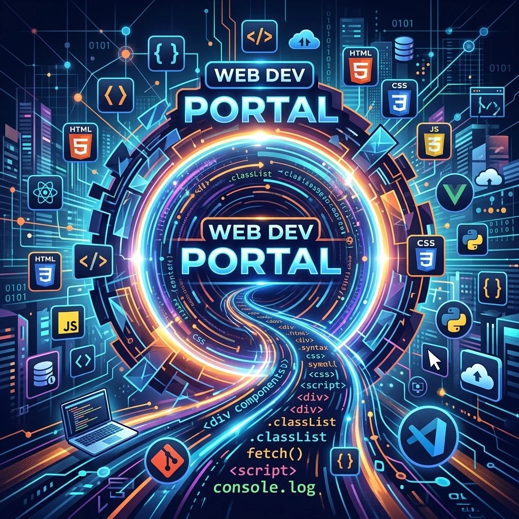 Custom software interface collage showing a customer portal, WordPress dashboard, reporting screen, and API integration flow